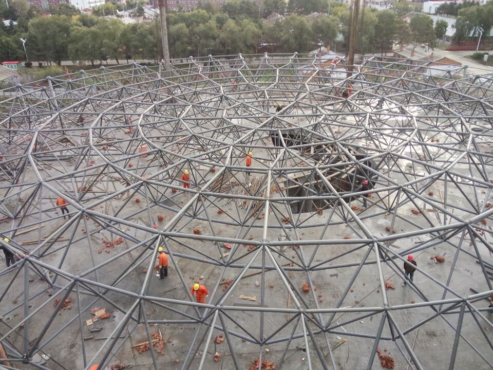 江都全民健身中心网架